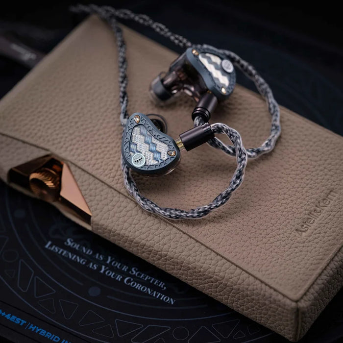 Kinera FRIGG 2DD+4EST Hybrid IEMs Tuning Hifi Music Monitor Studio Stage Audiophiles Musicians Stereo Bass Earphone