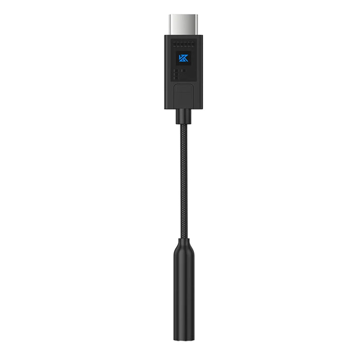 KZ AM02 Portable DAC Decoding Amplifier USB C to 3.5mm Audio Adapter with Professional 4-Stage EQ Tuning