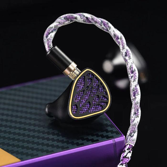 Kinera NOTT-Phantom 1DD+4BA In-ear Monitor Earphones IEMs With 0.78mm 2pin 3.5mm 4.4mm Detachable Plug Cable HiFi Headset