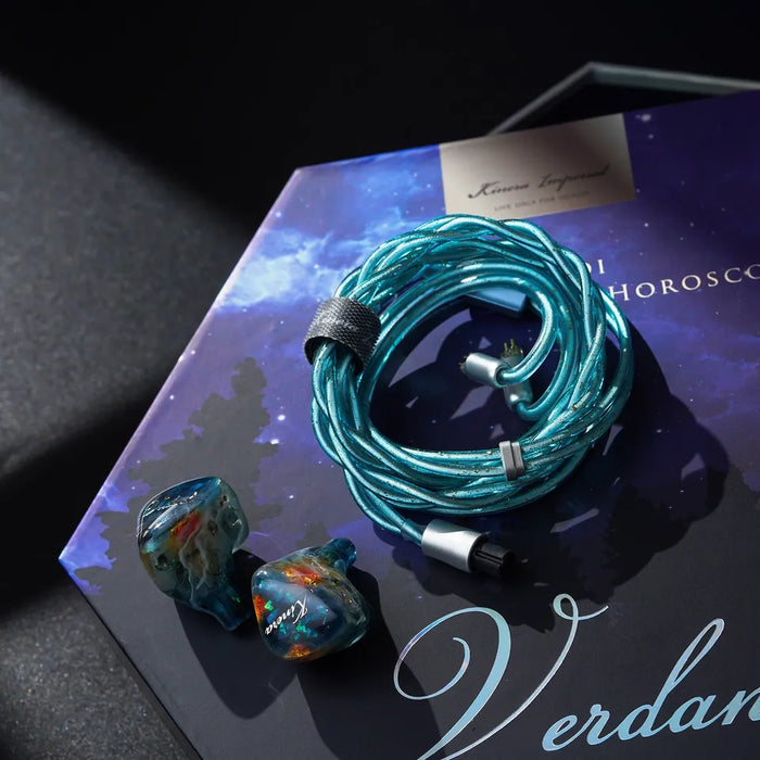 Kinera Imperial Verdandi 1BC+2 Knowles BA+2 Sonion EST+1DD In-Ear Monitors Professional Earphones for Stage Audio musician use