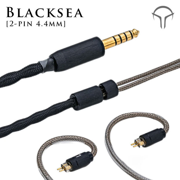 YONGSE BlackSea Earphone Upgrade Cable | 27AWG Litz Coaxial OCC + SPC + Graphene Shielded