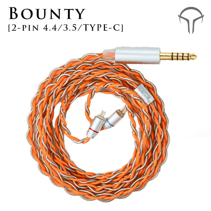 YONGSE Bounty High Purity Single Crystal Silver-plated Copper Litz Upgrade Earphone Cable Gold Plated Plug