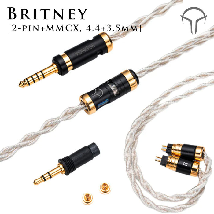 Yongse Britney 20AWG Sterling Silver Upgrade Earphone Cable