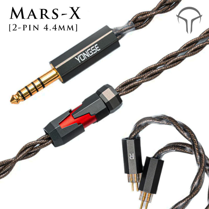 Angelears x Yongse Mars-X Furukawa Copper-Silver Hybrid Earphones Upgrade Cable